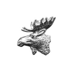 Insigna vânătoare, cap de cerbul rosu