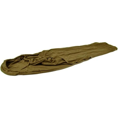 Mil-Tec Fleece Sleeping Bag, coyote