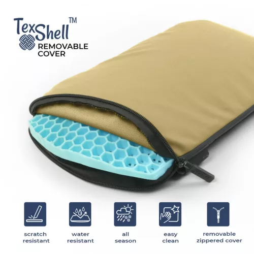 Mosh Kamper multifunctional gel cushion, beige