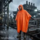 M-Tramp Poncho, Orange