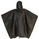 M-Tramp rip-stop poncho, negru