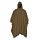 M-Tramp fleece Poncho, Oliv