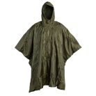 Mil-Tec rip-stop poncho, verde