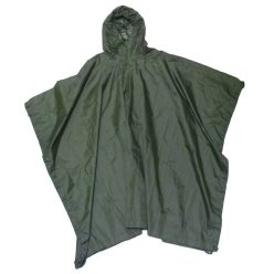 M-Tramp rip-stop poncho, verde