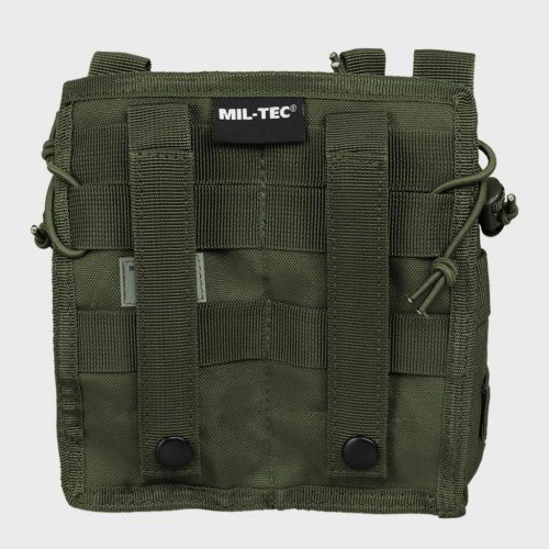 Mil-Tec open top magazine pouch double, green