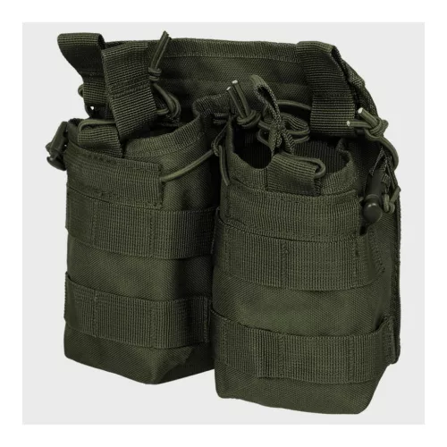 Mil-Tec Double Magazine Tasche Open Top, Grün