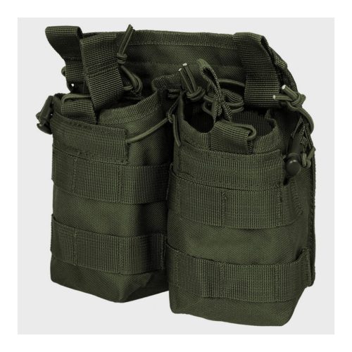 Mil-Tec open top magazine pouch double, green