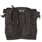 Mil-Tec Double Magazine Tasche Open Top, Schwarz