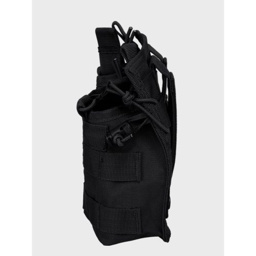 Mil-Tec open top magazine pouch double, black