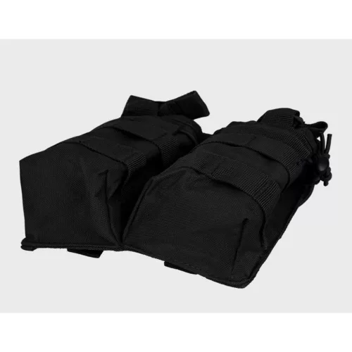 Mil-Tec Double Magazine Tasche Open Top, Schwarz