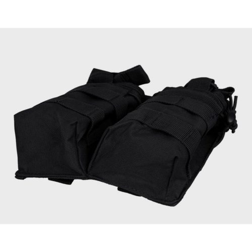 Mil-Tec open top magazine pouch double, black