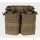 Mil-Tec Double Magazine Tasche Open Top, Coyote