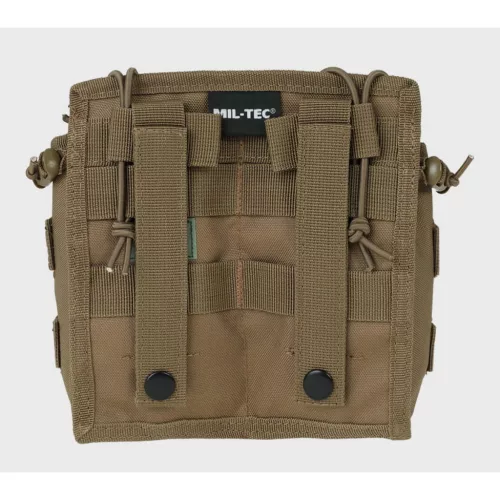 Mil-Tec Double Magazine Tasche Open Top, Coyote