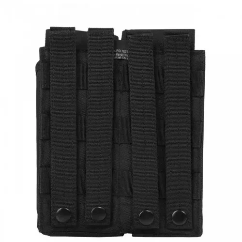 Mil-Tec AK47 Double Magazine Tasche, Schwarz