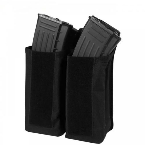 Mil-Tec AK47 double magazine pouch, black