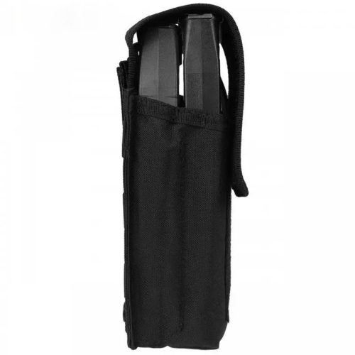 Mil-Tec AK47 double magazine pouch, black