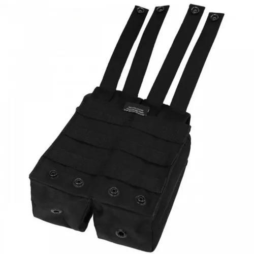 Mil-Tec AK47 Double Magazine Tasche, Schwarz