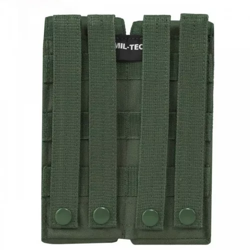 Mil-Tec buzunar pentru incarcator dublu AK47, verde