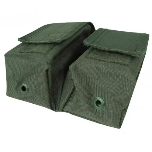 Mil-Tec AK47 double magazine pouch, green