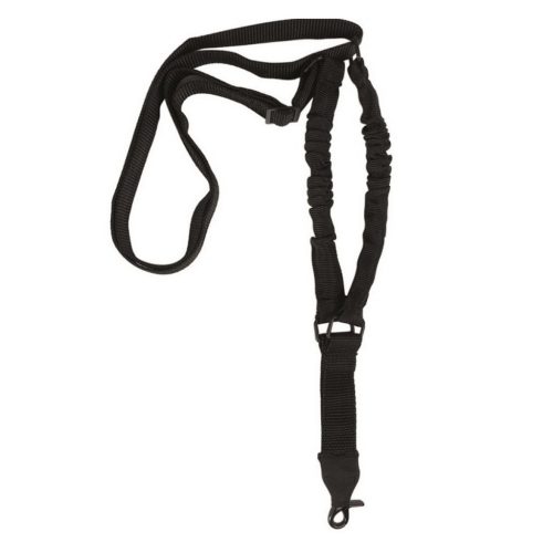Mil-Tec 1-Point tactical tragegurt mit bungee, Schwarz