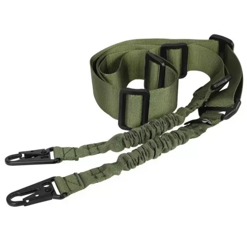 Mil-Tec 2-point sling with bungee, green