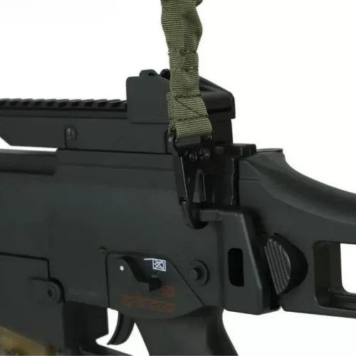 Mil-Tec 2-point sling with bungee, green