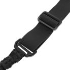 Mil-Tec 2-Point tactical tragegurt mit bungee, Schwarz