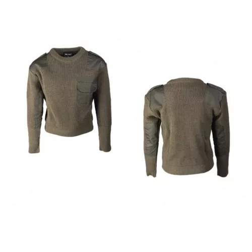 Mil-Tec gyerek commando pulóver, zöld XL