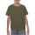 Gildan Kid's T-shirt, military-green L