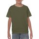 Gildan tricou copii, militar-verde M