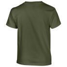 Gildan tricou copii, militar-verde