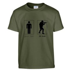 Your Dad, my Dad Kinder T-Shirt, Grün