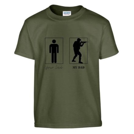 Your Dad, my Dad Kid's T-Shirt, green