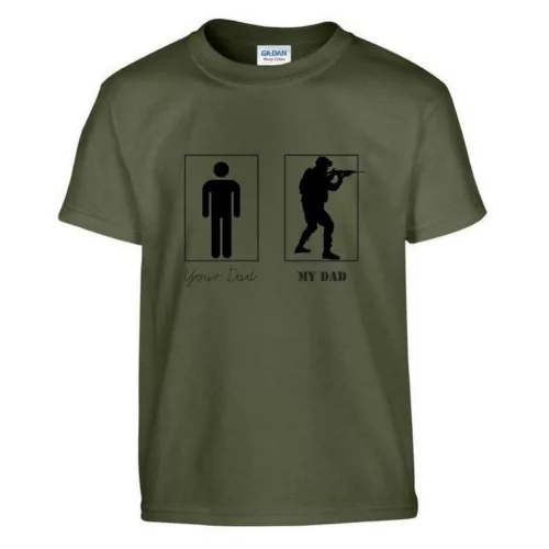 Your Dad, my Dad Kinder T-Shirt, Grün L