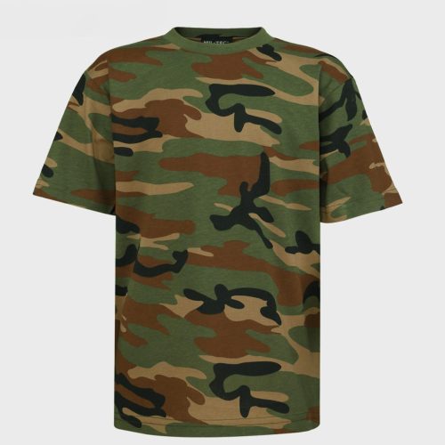 Mil-Tec tricou copii, camuflaj
