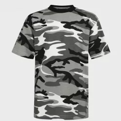 Mil-Tec Kid's T-Shirt, urban-camo XS