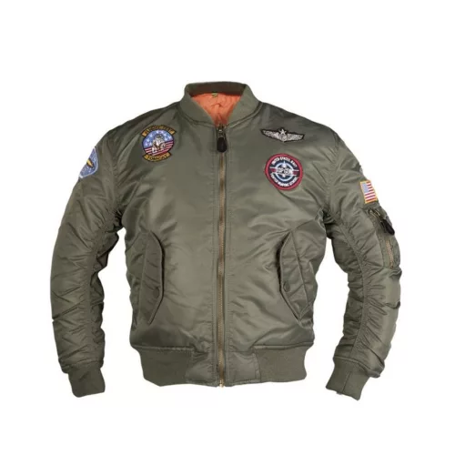 Mil-Tec MA-1 Kid's jacket, green 2XL