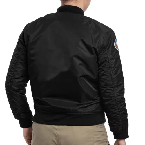 Mil-Tec MA-1 Kid's jacket, black 2XL