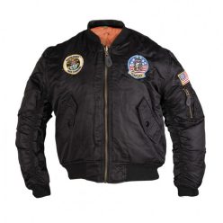 Mil-Tec MA-1 Jacke für Kinder, Grün