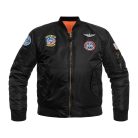 Mil-Tec MA-1 Kid's jacket, black