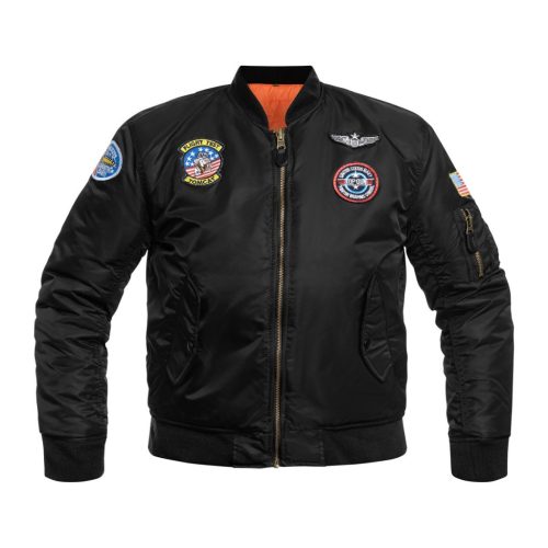 Mil-Tec MA-1 Kid's jacket, black