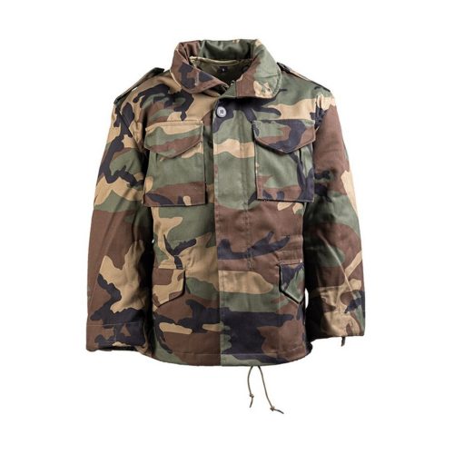 Mil-Tec Kids M65 coat, woodland 2XL