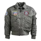 Mil-Tec CWU Kid's jacket, green 2XL