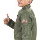 Mil-Tec CWU Kid's jacket, green