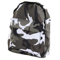 Kids backpack, urban-camo