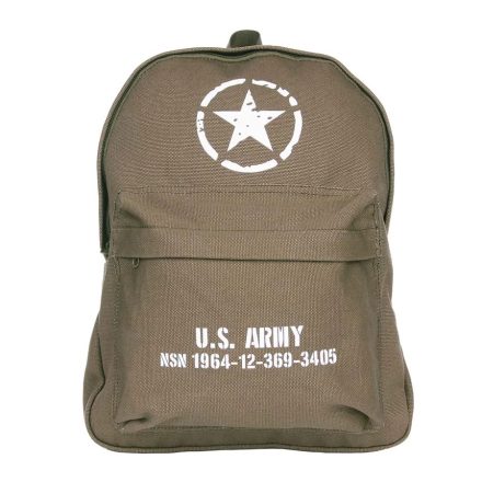 Gyerek US Army hátizsák, zöld
