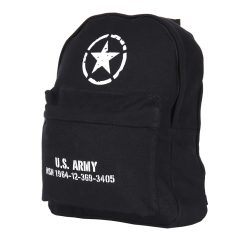 Kids US Army Rucksack, Schwarz