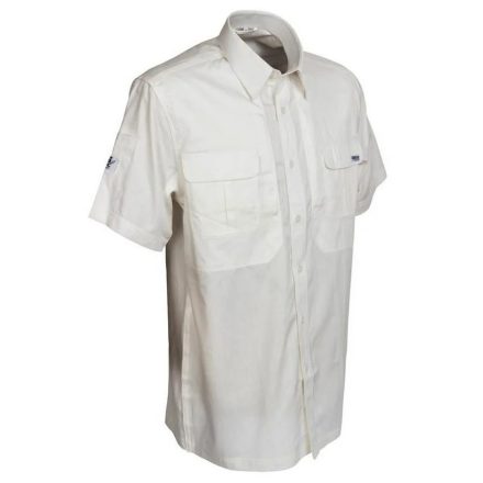 Gurkha Tactical krátky rukáv košeľa, biely