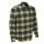 M-Tramp long sleeve checked shirt, brown