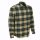 M-Tramp long sleeve checked shirt, brown